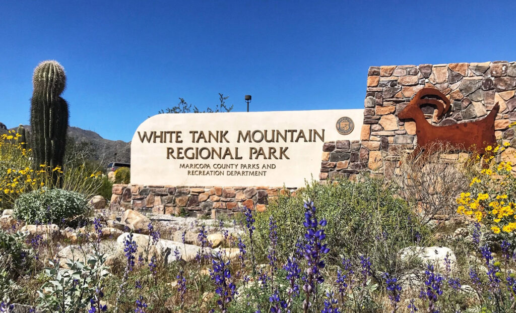 White Tank Mountain Regional Park near Surprise AZ